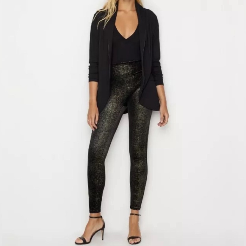 NWOT SPANX velvet leggings - small
